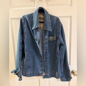 RARE FIND - Vintage Burberry Jean Jacket Oversized